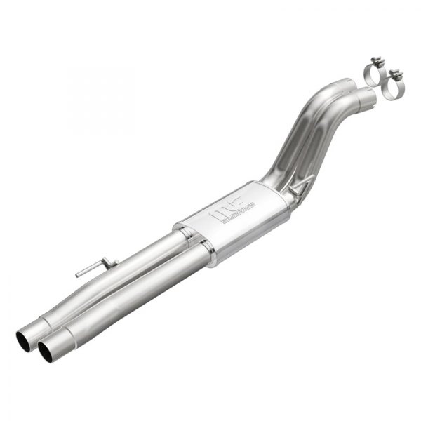 MagnaFlow® - Stainless Steel Oval Direct-Fit Satin Gray Exhaust Muffler Kit