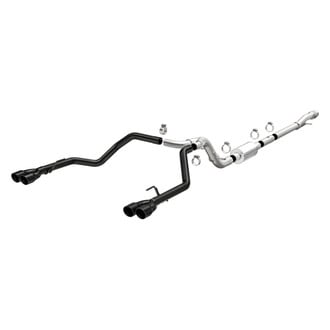 MagnaFlow® - MagnaFlow Series™ Stainless Steel Cat-Back Exhaust System with Quad Rear Exit