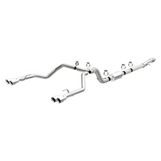 MagnaFlow® - MagnaFlow Series™ Stainless Steel Cat-Back Exhaust System with Quad Rear Exit