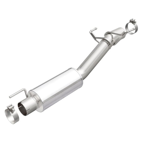 MagnaFlow® - Stainless Steel Round Direct-Fit Satin Gray Exhaust Muffler Kit