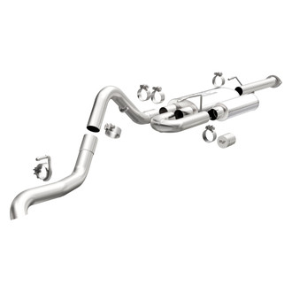 MagnaFlow® - Overland Series™ Stainless Steel Cat-Back Exhaust System with Single Rear Exit