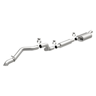 MagnaFlow® - Overland Series™ Stainless Steel Cat-Back Exhaust System with Single Rear Exit