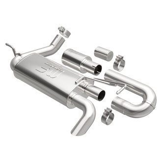 MagnaFlow® - Overland Series™ Stainless Steel Axle-Back Exhaust System with Single Rear Exit