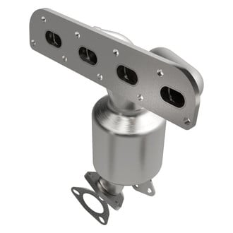 MagnaFlow® 22-057 - OEM Grade Stainless Steel Exhaust Manifold with Integrated Catalytic Converter