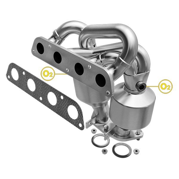 MagnaFlow® - Heavy Metal Exhaust Manifold with Integrated Catalytic Converter