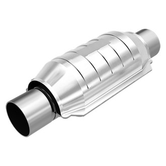 MagnaFlow® - Standard Heatshield Covered Universal Fit Round Body Catalytic Converter (2.25" ID, 2.25" OD, 9" Length)