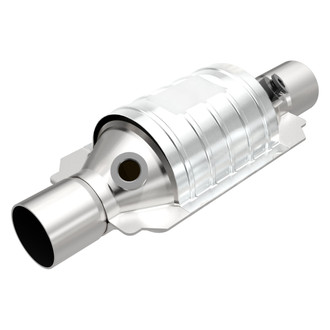 MagnaFlow® - Standard Heatshield Covered Universal Fit Round Body Catalytic Converter (2" ID, 2" OD, 9" Length)