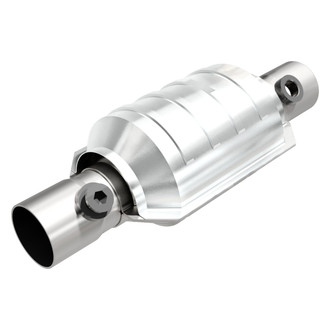 MagnaFlow® - Standard Heatshield Covered Universal Fit Round Body Catalytic Converter (2" ID, 2" OD, 8" Length)