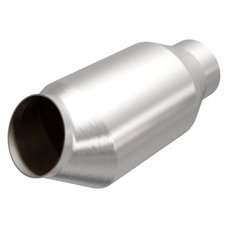 MagnaFlow® - Standard Non-Heatshield Covered Universal Fit Round Body Catalytic Converter (2.5" ID, 2.5" OD, 8.375" Length)