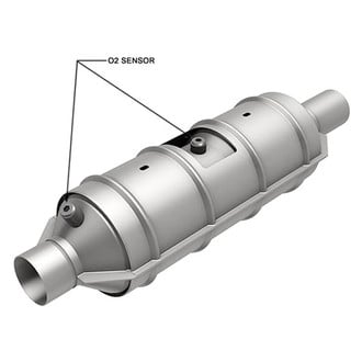 MagnaFlow® - Heavy Metal Universal Fit Round Body Catalytic Converter