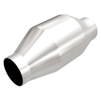 MagnaFlow® - Standard Non-Heatshield Covered Universal Fit Round Body Catalytic Converter (2" ID, 2" OD, 9" Length)
