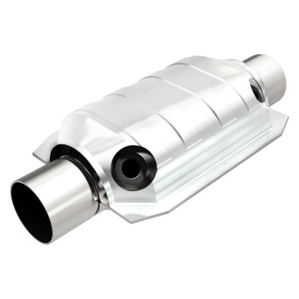 MagnaFlow® - Standard Heatshield Covered Universal Fit Oval Body Catalytic Converter (2.25" ID, 2.25" OD, 9" Length)