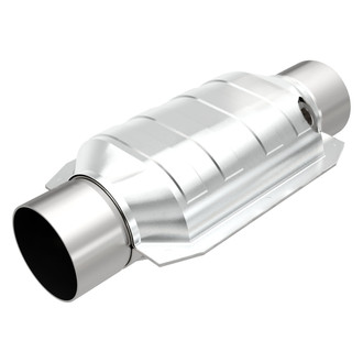 MagnaFlow® - Standard Heatshield Covered Universal Fit Oval Body Catalytic Converter (3" ID, 3" OD, 9" Length)