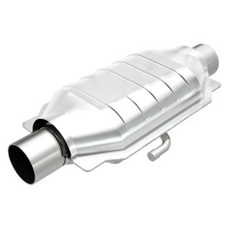 MagnaFlow® - Standard Heatshield Covered Universal Fit Oval Body Catalytic Converter (2.25" ID, 2.25" OD, 12" Length)