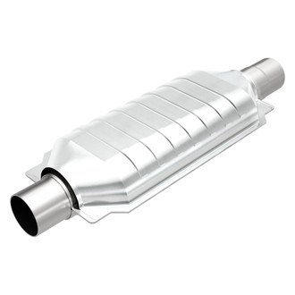 MagnaFlow® - Standard Heatshield Covered Universal Fit Oval Body Catalytic Converter (2.25" ID, 2.25" OD, 15.5" Length)