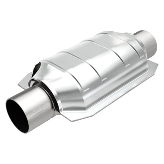 MagnaFlow® - Heavy Metal Heatshield Covered Universal Fit Oval Body Catalytic Converter