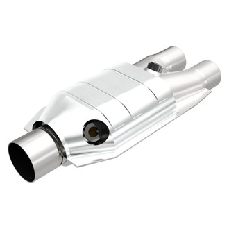 MagnaFlow® - Heavy Metal Heatshield Covered Universal Fit Oval Body Catalytic Converter