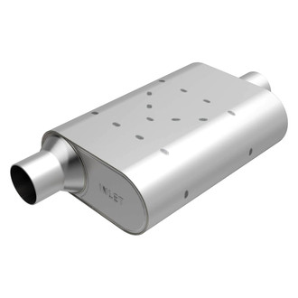 MagnaFlow® - Aluminized Steel Oval Gray Exhaust Muffler