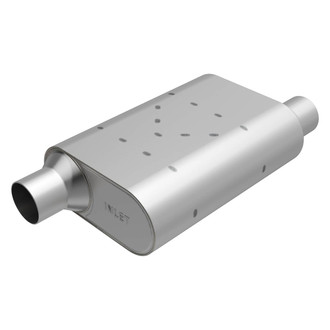 MagnaFlow® - Aluminized Steel Oval Gray Exhaust Muffler