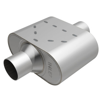 MagnaFlow® - Aluminized Steel Oval Gray Exhaust Muffler