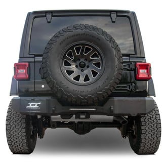 Magnum RT® - Magnum™ Full Width Black Rear HD Bumper
