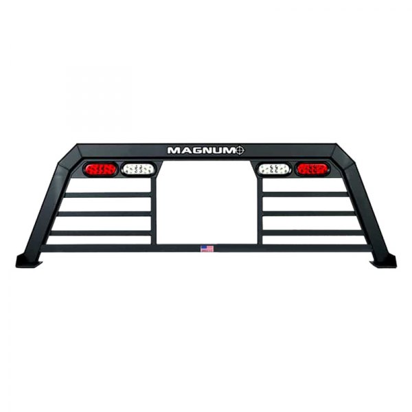  Magnum Truck Racks® - High Pro Window Cut Out Truck Headache Rack