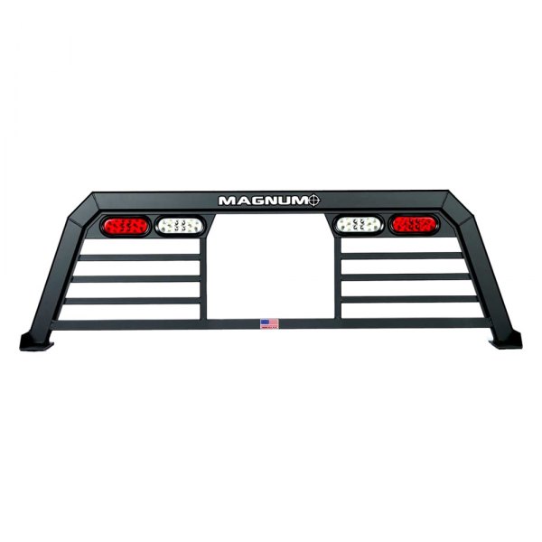  Magnum Truck Racks® - Low Pro Window Cut Out Truck Headache Rack