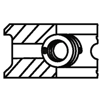 Mahle® - Piston Ring Set
