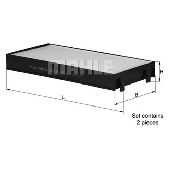 Mahle® - Cabin Air Filter