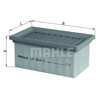 Mahle® - Panel Primary Air Filter