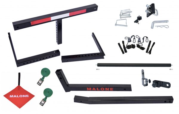 Malone® - Axis™ Hitch Based Truck Bed Extender/Roller Package