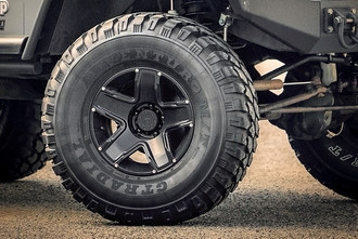 M13X Matte Black Jeep Wrangler