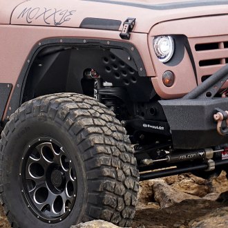 MAMBA® - M17 Gloss Black Milled Accents Pink Jeep Wrangler