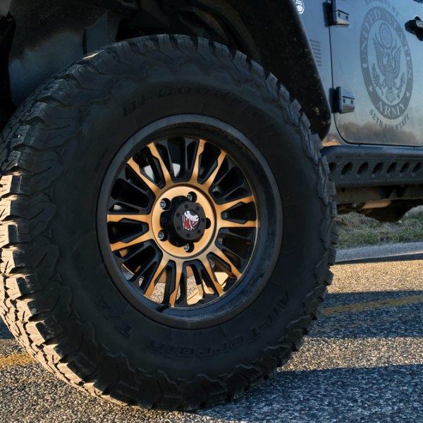 MAMBA® - M21 Matte Black Bronze Face Jeep Wrangler