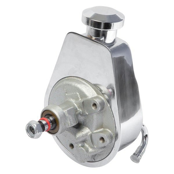 March Performance® - Chrome Power Steering Pump
