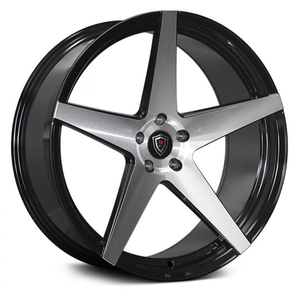 MARQUEE LUXURY® - M1001 Gloss Black with Machined Face