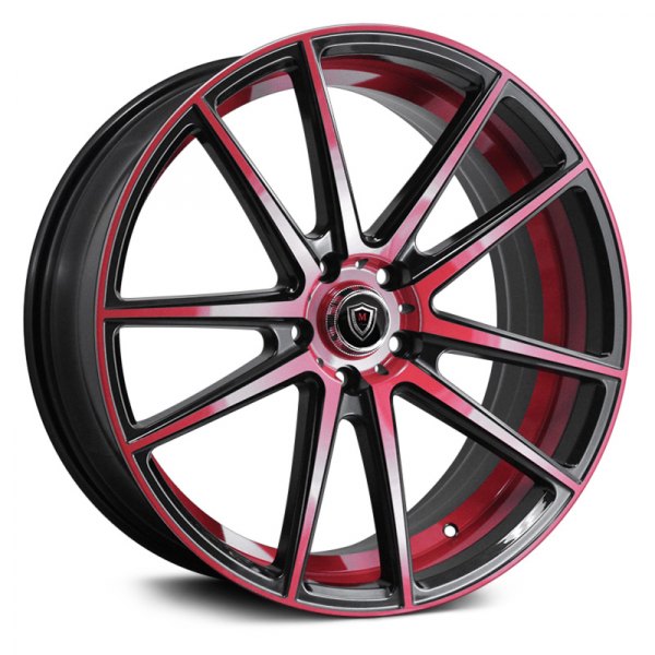 MARQUEE LUXURY® - M3197 Black with Red Face and Inner Lip