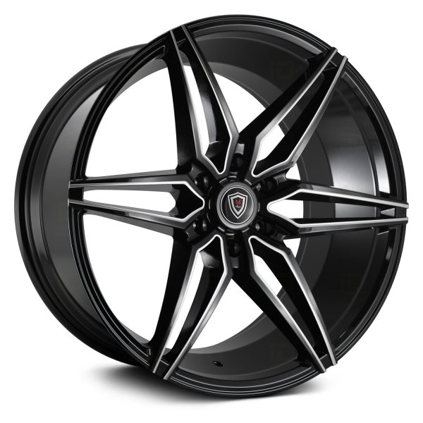 MARQUEE LUXURY® - M3259A Gloss Black with Milled Accents