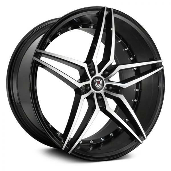 MARQUEE LUXURY® - M3259 Gloss Black with Machined Face