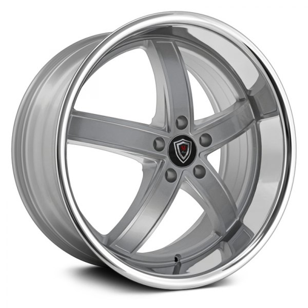 MARQUEE LUXURY® - M5330A Silver Machined with SS Lip