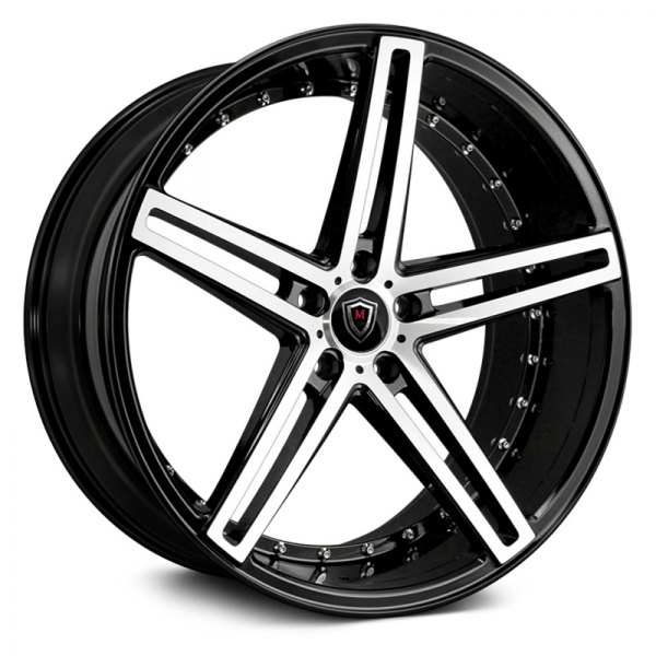 MARQUEE LUXURY® - M5334 Black with Machined Face