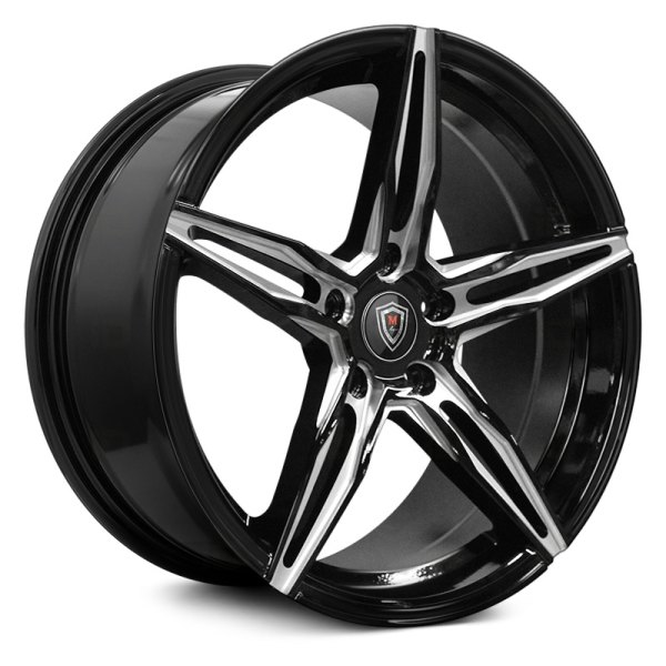 MARQUEE LUXURY® - M8888 Gloss Black with Milled Accents