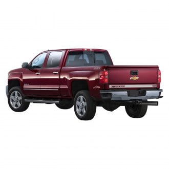 Chevy Silverado Tailgate Trim | Chrome, Polished Stainless Steel