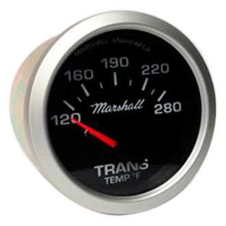 Marshall Instruments® - Comp II LED Series 2-1/16" Transmission Temperature Gauges, 120-280 F