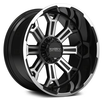 MASSIV OFF-ROAD® - OR2 Black with Machined Face