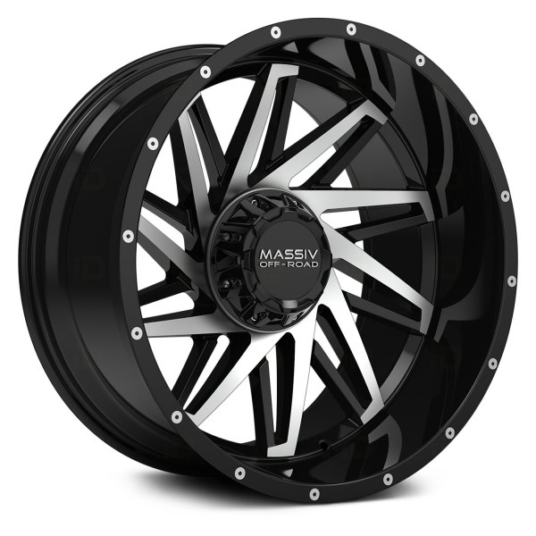 MASSIV OFF-ROAD® - OR3 Black with Machined Face