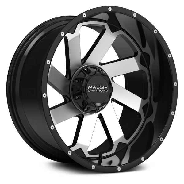 MASSIV OFF-ROAD® - OR4 Black with Machined Face
