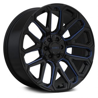 MASSIV OFF-ROAD® - OR5 Black with Blue Milled Accents