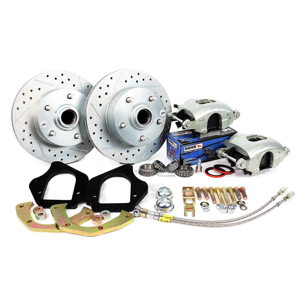 Master Power Brakes® Chevy El Camino 1964 Legend Series Drilled and Slotted Front Brake