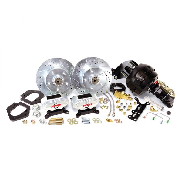  Master Power Brakes® - Rallye Series Drilled and Slotted Front Brake Conversion Kit